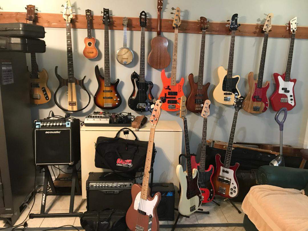 Basses on the wall.jpg