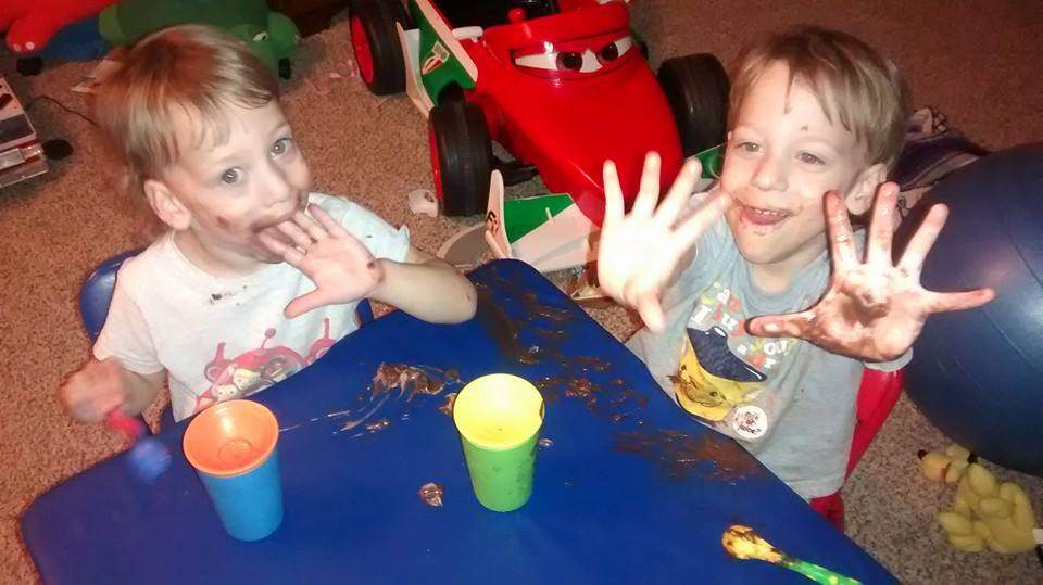 birthday cake mess!.jpg
