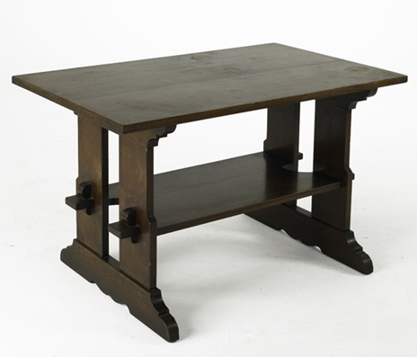 Charles Stickley Trestle Table 02.png