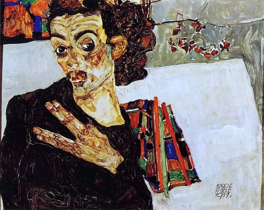 Egon Schiele Self Portrait 1911.webp