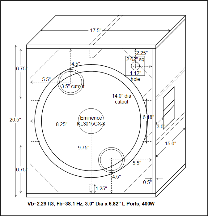 Eminence KL3015CX-8 Single.png