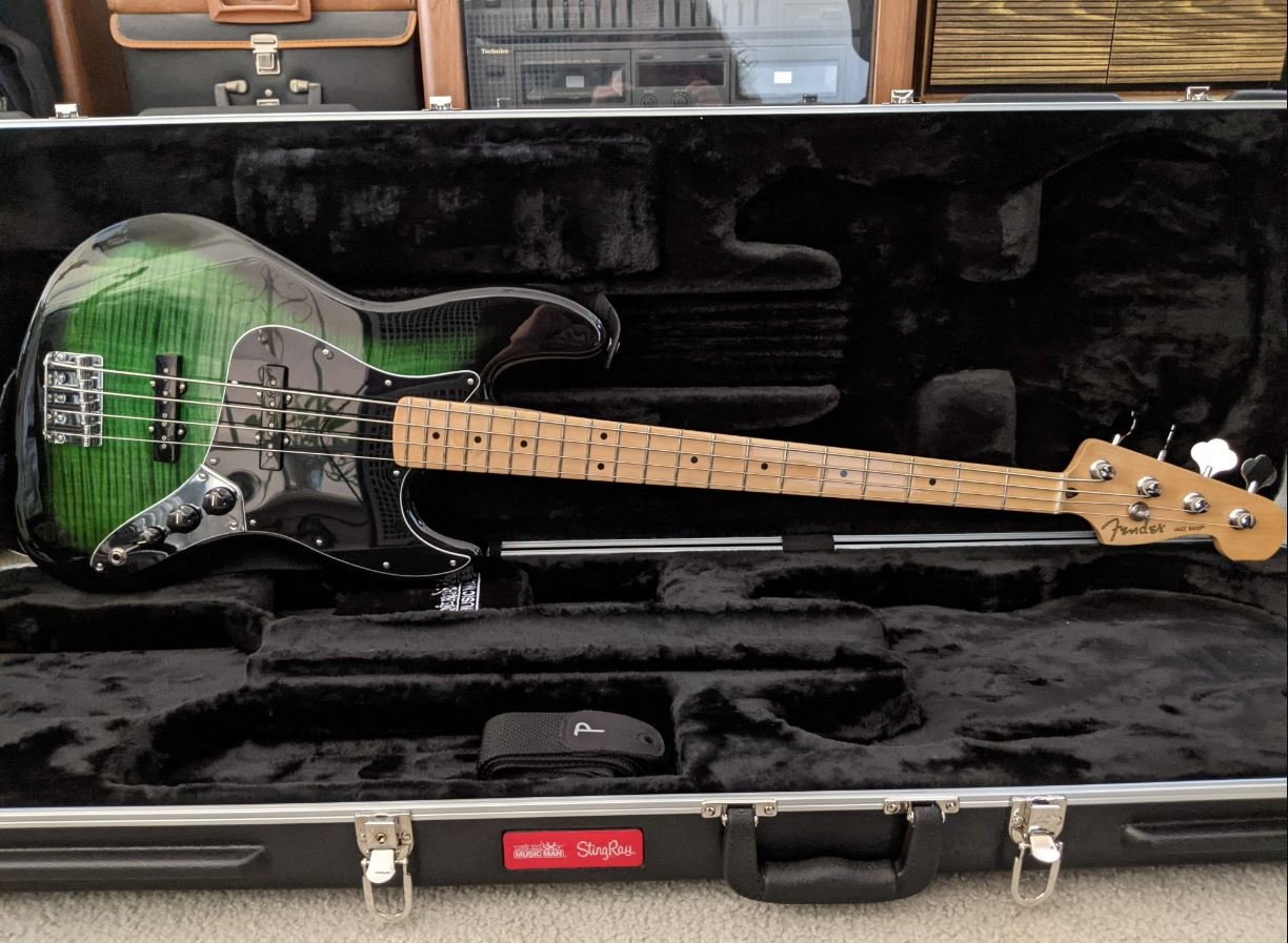 Fender Jazz Green Burst.JPG