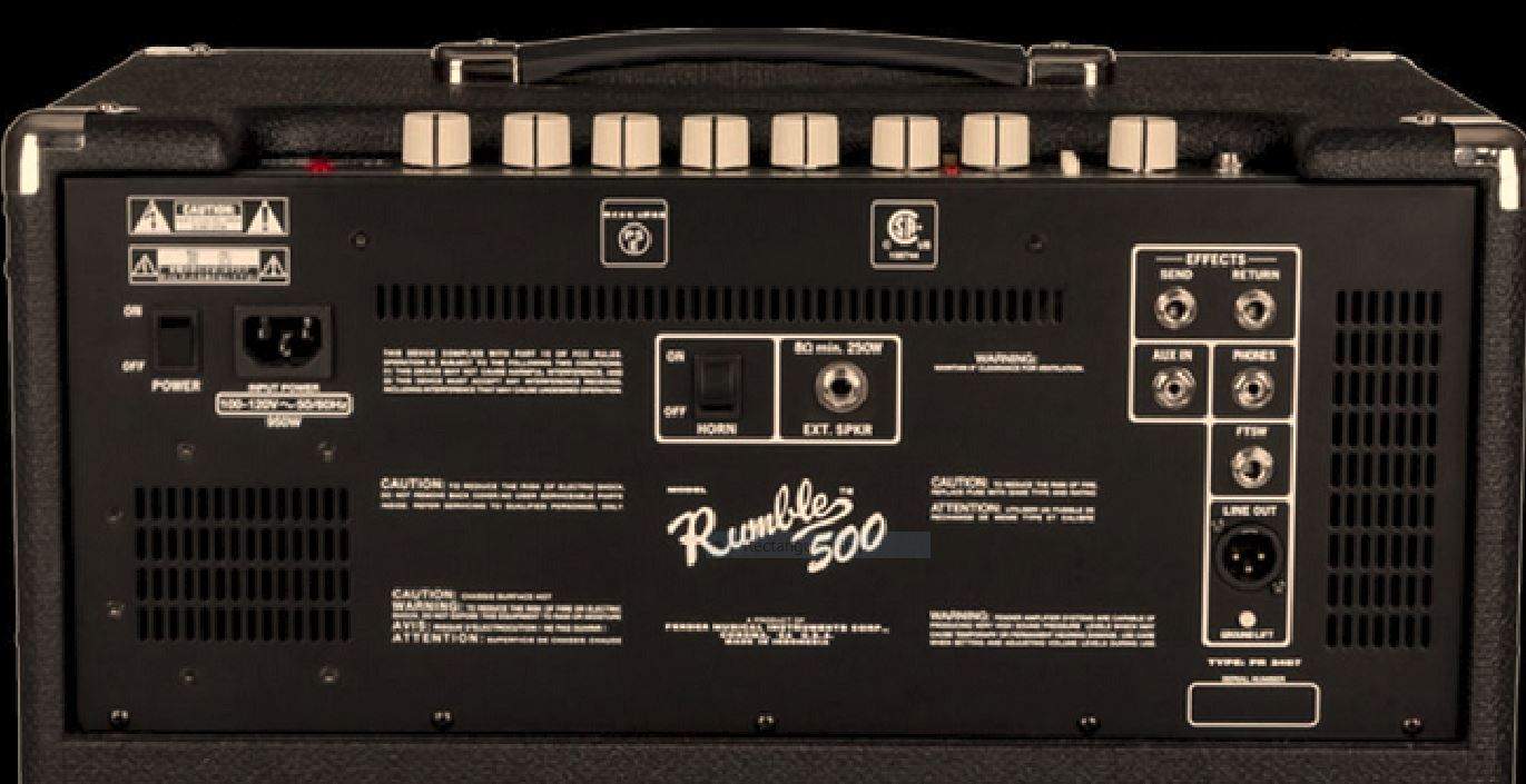 FENDER RUMBLE 500 COMBO REAR.JPG