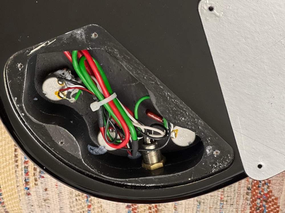 GSRM25 Mikro 5-string control panel Lube-A-Trol and cleanup - 1.jpeg