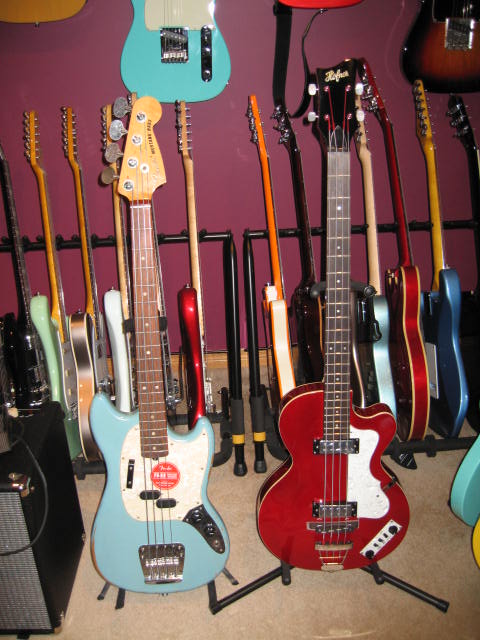 JMJ and Hofner.JPG