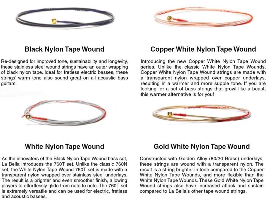 La Bella nylon tapewounds.jpg
