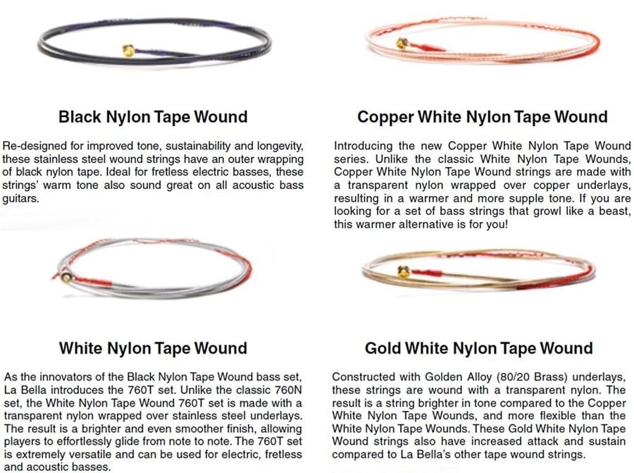 La Bella nylon tapewounds.jpg