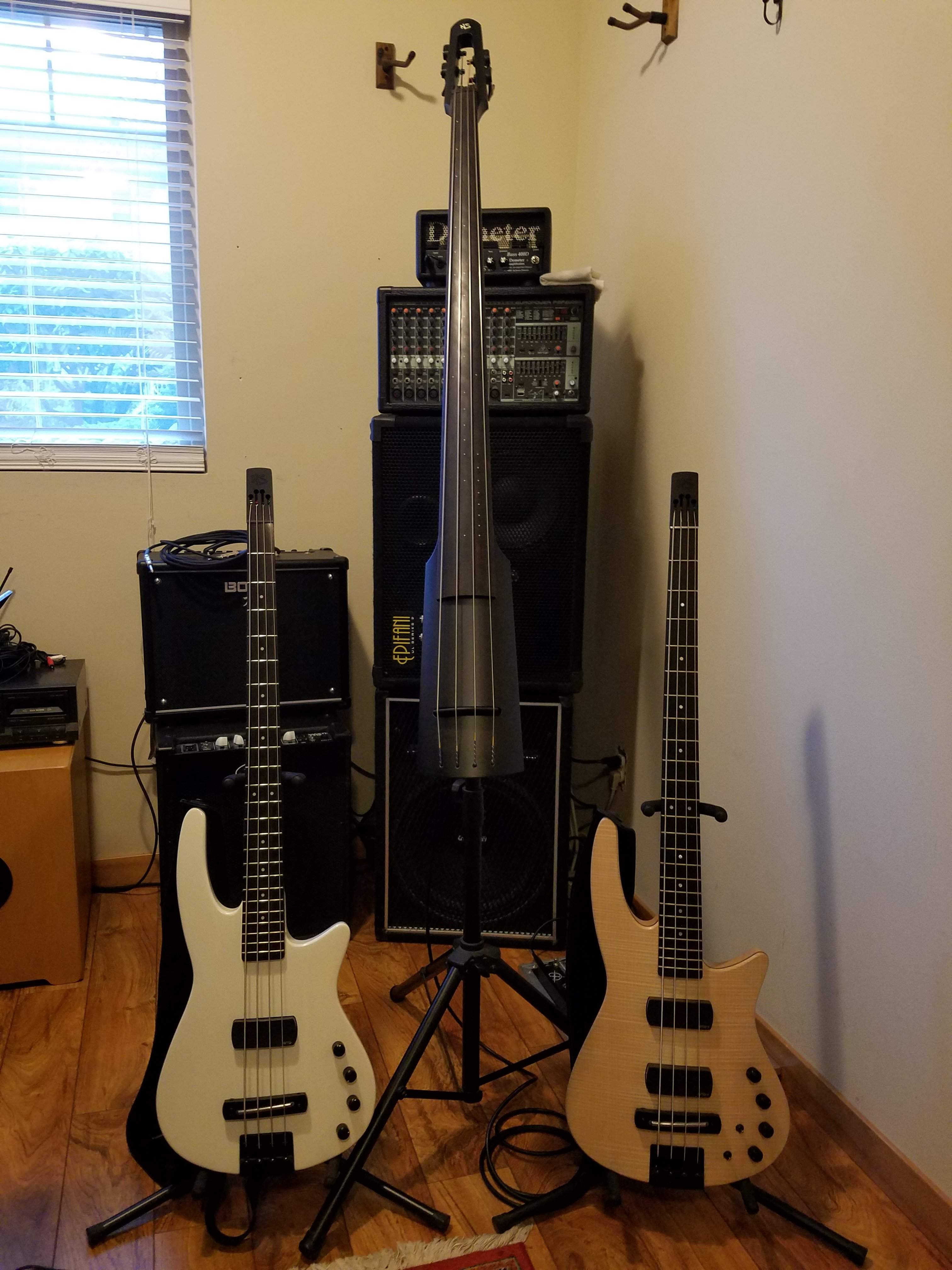 My NS Design Basses.jpg