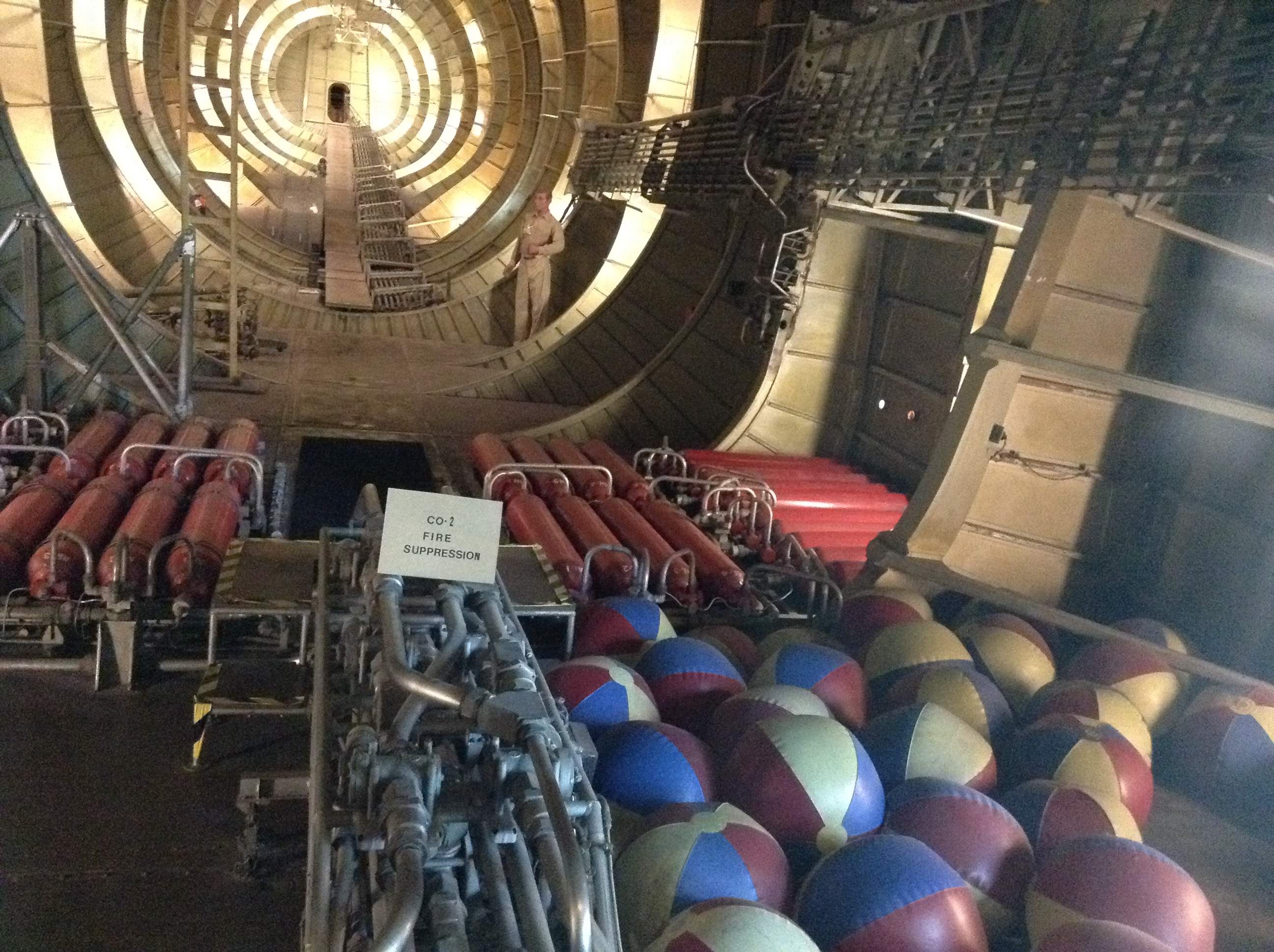 Spruce Goose Inside Tail Beach Balls.JPG