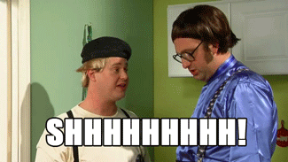 t and e shhhhh.gif