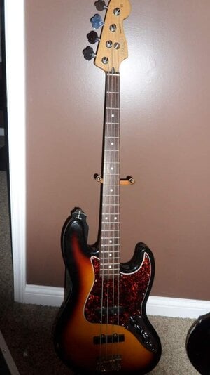 1997 Fender Deluxe Jazz Bass with Gig Bag