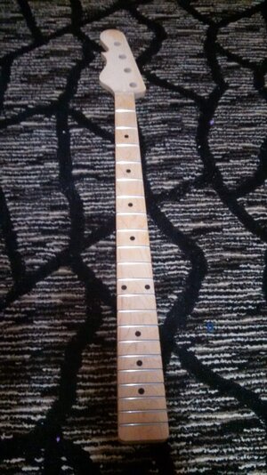 G&L Lefthanded Neck Unfinished
