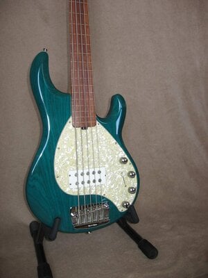 1999 Ernie Ball Stingray 5 String lined Fretless NOW SHIPPING CONUS