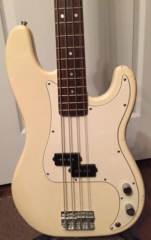 1997 NC series Squier P bass $150 shipped!