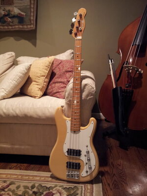 Cool, Vintage, Fullerton Factory (USA) Fender/Musicman Hybrid!