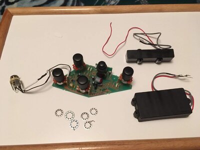 Peavey USA Millennium Pickups, Knobs and preamp