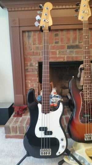 1996 American Made Fender Fretless Precision
