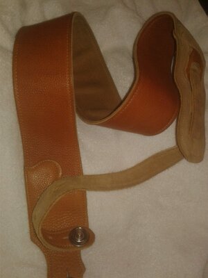 Franklin leather strap with straplocks