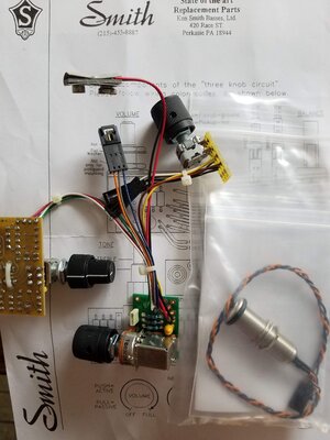 Smith BT bass preamp circuit