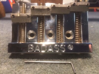 Original LEO QUAN BADASS 1 Bass bridge- FREE SHIPPING !