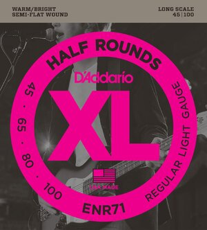 D'Addario ENR71 XL Half Round