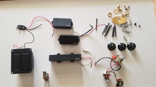 EMG PJ pickup set.