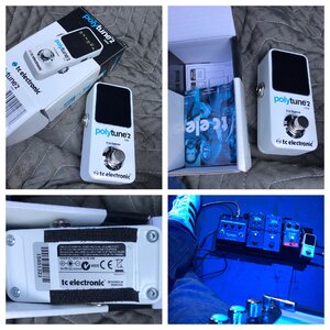 TC Electronic PolyTune 2 Mini Chromatic Tuner w/Box and Papers