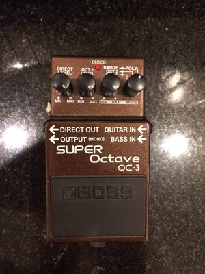 Boss OC-3 octave pedal
