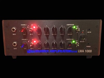 Warwick LWA 1000 - 1000W, 2-Channel Bass Amp