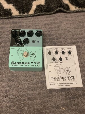 Geddy Lee Pedal