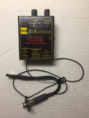 K & K Bass Master Rockabilly Plus System