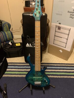 Mensinger Cazpar Short Scale (30”) 5-string bass