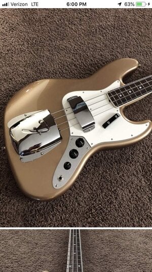 Fender Custom Shop 1966 NOS Jazz Bass