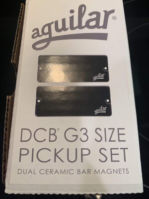 Aguilar DCB Soapbar pickups G3 (EMG 35)