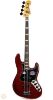 Fender American Deluxe Jazz bass wine transparent