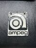 Ampeg logo plate, 73-81