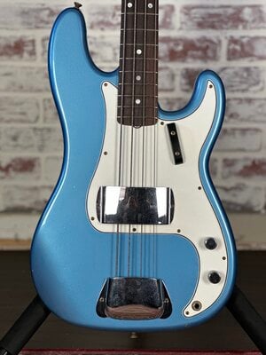 Fender Custom Shop 1966 Precision Bass Journeyman Relic 2024 - Super Faded Aged Lake Placid Blue