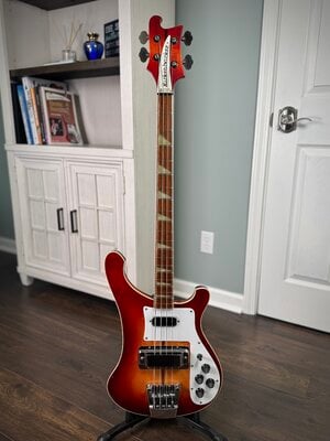 1981 Rickenbacker 4001 in Fireglo