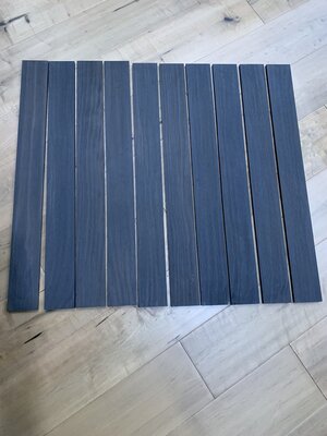 Blackwood Tek Bass Finger/fretboards