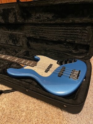 Sadowsky NYC Ultra Vintage J4 Lake Placid Blue Brazilian Rosewood