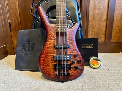 Warwick Masterbuilt Streamette Neckthru Limited Edition #2 of 35