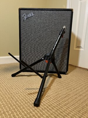 Fender Rumble 800 Combo Amp Amplifier w/ Free Kickback Stand Clean and Ready