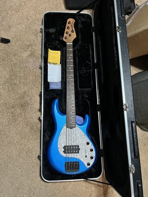 Musicman Stingray Special 5 - Sonic Blue