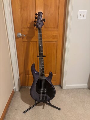 Ernie Ball Music man Stingray special 5 H eclipse sparkle