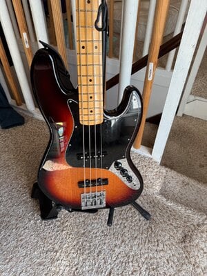Fender Geddy Lee Jazz with new Fender Neck