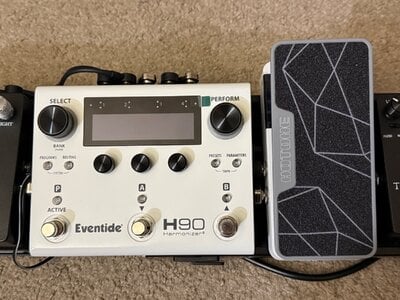 Eventide H90 and Hotone Ampero Press II