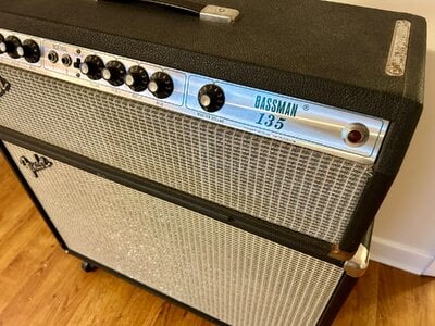 *MINT* 1978 Fender Bassman 135 Amp and Matching Custom Cab