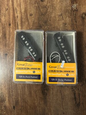 Seymour Duncan Quarter Pound SJB-3 Jazz Bass Pickup Set used