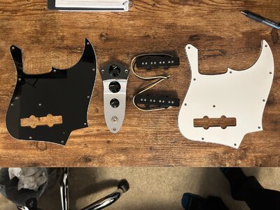 2007 Geddy Lee Fender Jazz bass parts Made in Japan USED