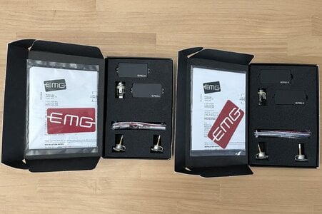 EMG PX 4 String Pickup/s Like New Condition With New Wiring Harness and Pots.
